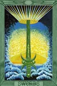 Thoth Tarot (O.T.O.) - Ace of
Swords